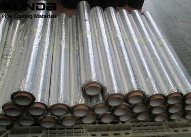 China Polypropylen-oder Aluminiumfolie-selbstklebendes Bitumen-Band-wasserdichtes Membran-Schwarzes oder Splitter-Farbe fournisseur